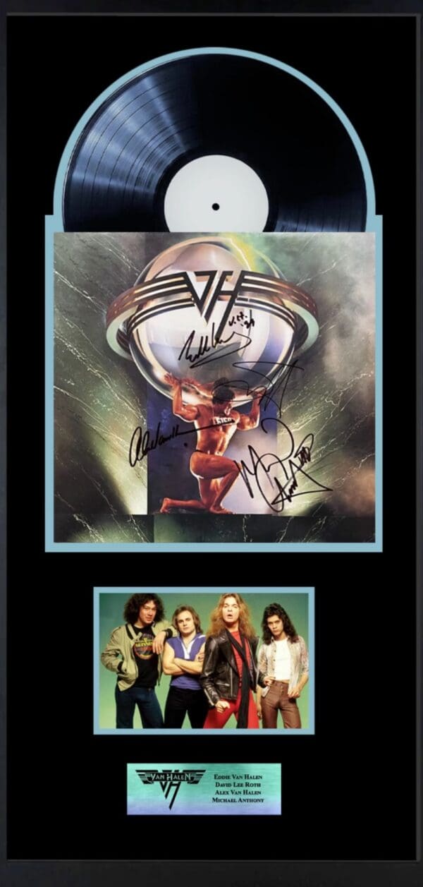 "Van Halen" Autographed Album